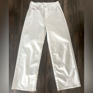 Old Navy Wide Leg Pants in White
